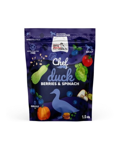 mangime SYTA MICHA Chef Frutti di bosco Anatra Spinaci 1,5 Kg