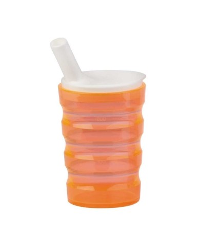 Tazza Thermos con Coperchio SUNDO 21015 Arancio 200 ml