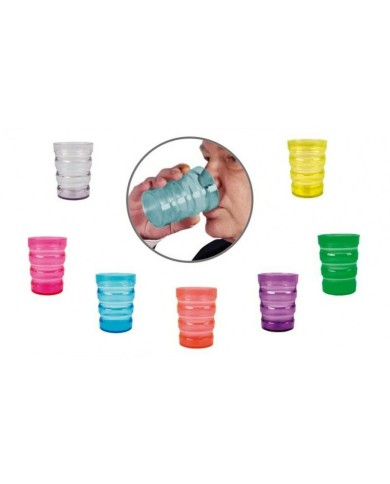 Tazza Thermos con Coperchio SUNDO 21000 Trasparente 200 ml (1 Unità)