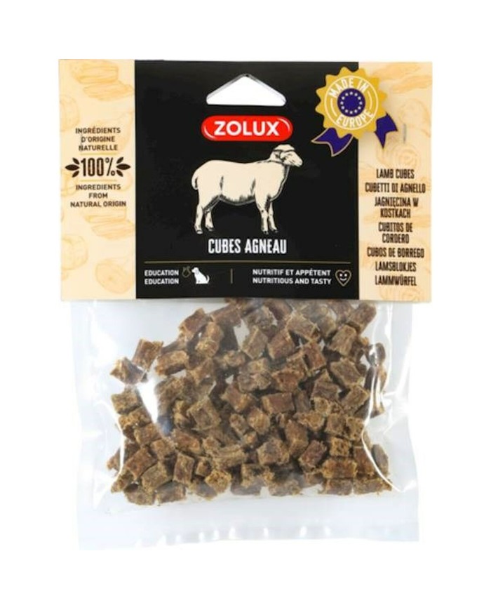 Snack per Cani Zolux Lamb Cubes 100 g