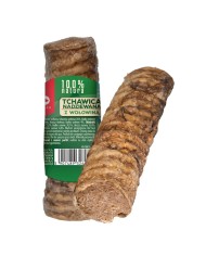 Giocattolo da mordere per cani Maced Trachea stuffed with beef Carne di manzo e vitello 120 g