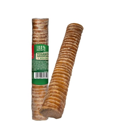 Giocattolo da mordere per cani Maced Trachea stuffed with beef Carne di manzo e vitello 150 g Giocattolo da mordere per cani Maced Trachea stuffed with beef Carne di manzo e vitello 150 g