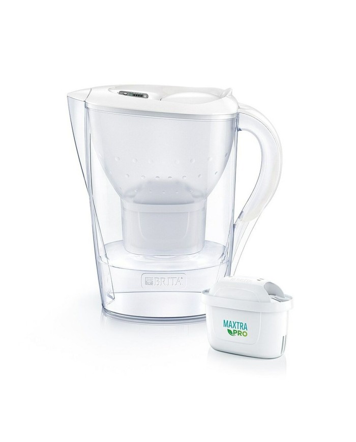 Brocca filtrante Brita Marella +1 Maxtra Pro PP Bianco polipropilene 2,4 L 150 l