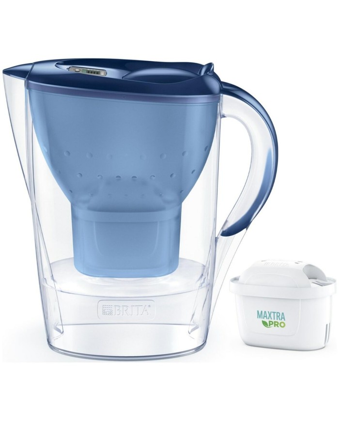 Brocca filtrante Brita Marella +1 Maxtra Pro PP Azzurro polipropilene 2,4 L 150 l