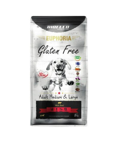 mangime Biofeed Adult Medium & Large Carne di vitello 2 Kg mangime Biofeed Adult Medium & Large Carne di vitello 2 Kg