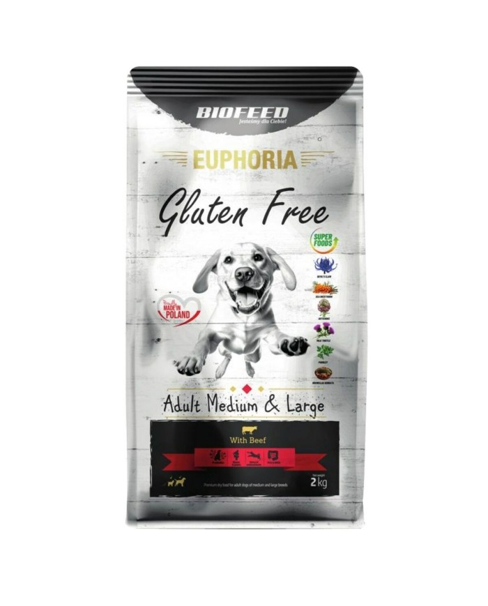 mangime Biofeed Adult Medium & Large Carne di vitello 2 Kg mangime Biofeed Adult Medium & Large Carne di vitello 2 Kg