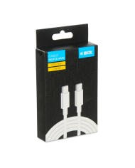 Cavo USB-C Ibox IKUTCS1W Bianco 1 m