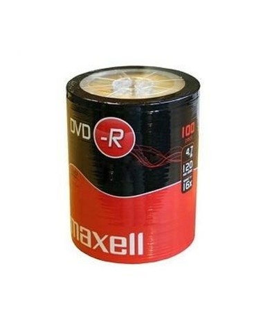 DVD+R Maxell 275733.40.AS (100 Unità) DVD+R Maxell 275733.40.AS (100 Unità)