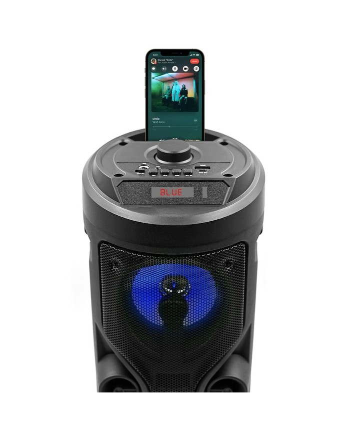 Altoparlante Bluetooth Portatile SQUEAK SQ1004 Nero 40 W Altoparlante Bluetooth Portatile SQUEAK SQ1004 Nero 40 W