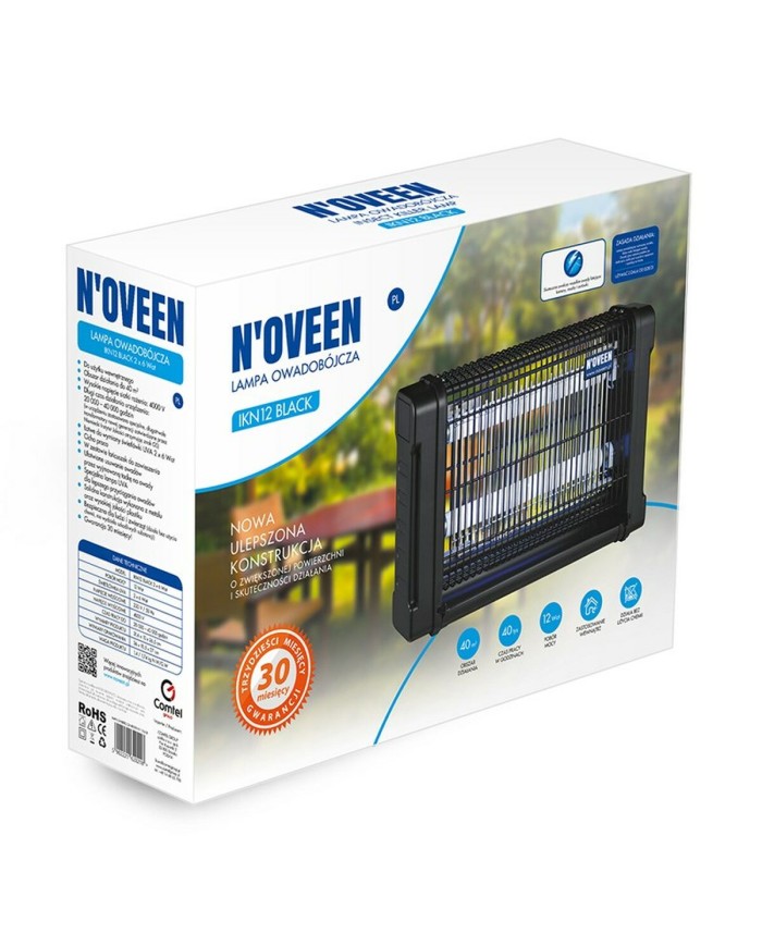 Repellente per le zanzare N'oveen IKN-12BLA Nero