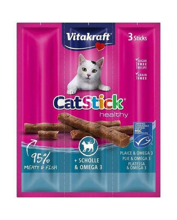 Spuntino per Cat Vitakraft CatStick Mini Pesce Spuntino per Cat Vitakraft CatStick Mini Pesce