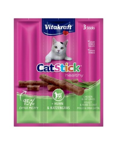 Spuntino per Cat Vitakraft CatStick Mini Pollo