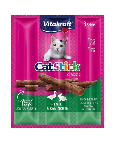 Spuntino per Cat Vitakraft CatStick Classic Pollo
