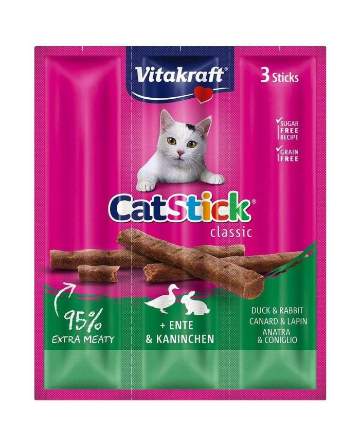 Spuntino per Cat Vitakraft CatStick Classic Pollo