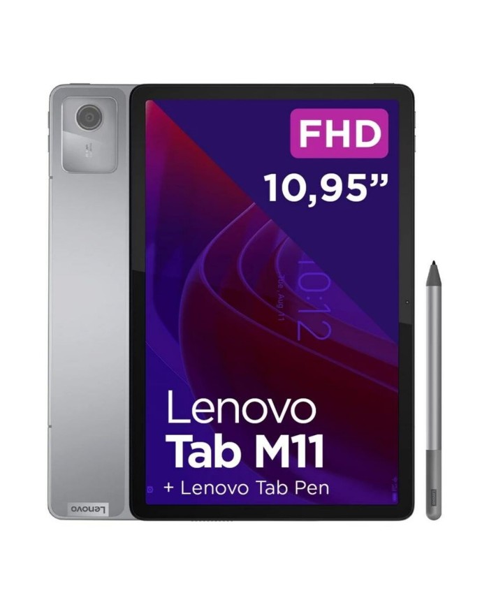 Tablet Lenovo Tab M11 11" Mediatek Helio G88 4 GB RAM 128 GB Grigio Tablet Lenovo Tab M11 11" Mediatek Helio G88 4 GB RAM 128 GB Grigio