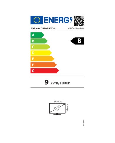 Monitor Iiyama XUB2463HSU-B1 Full HD 24" 100 Hz