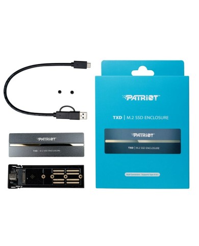 Involucro per Hard Disk Patriot Memory PV810UPNGM Grigio Involucro per Hard Disk Patriot Memory PV810UPNGM Grigio