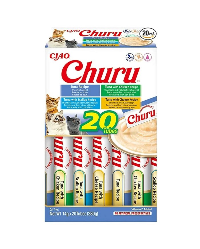 Spuntino per Cat Inaba Churu Variety box Tuna Pesce Spuntino per Cat Inaba Churu Variety box Tuna Pesce