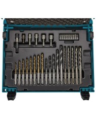 Set di punte Makita B-69478 Mandrini Alluminio 65 Pezzi