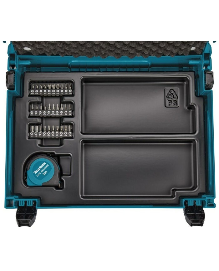 Set di punte Makita B-69478 Mandrini Alluminio 65 Pezzi