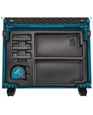 Set di punte Makita B-69478 Mandrini Alluminio 65 Pezzi