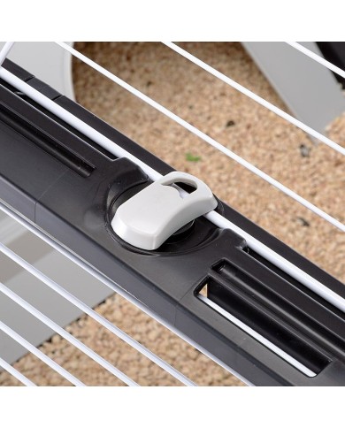 Gabbia Ferplast 100 Metallo Plastica 96 x 57 x 56 cm