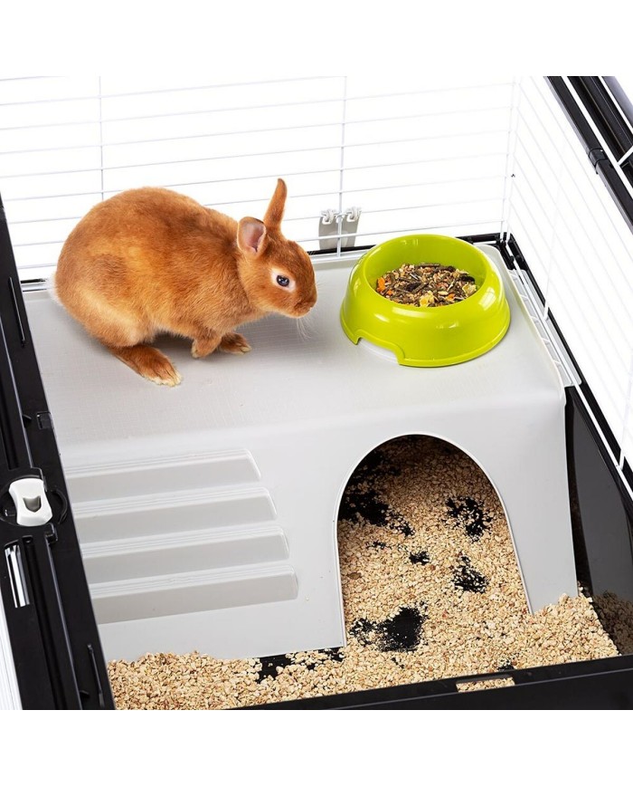 Gabbia Ferplast 100 Metallo Plastica 96 x 57 x 56 cm Gabbia Ferplast 100 Metallo Plastica 96 x 57 x 56 cm