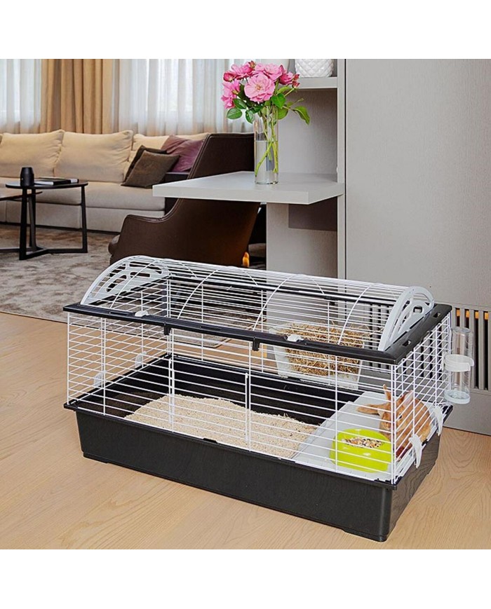 Gabbia Ferplast 100 Metallo Plastica 96 x 57 x 56 cm Gabbia Ferplast 100 Metallo Plastica 96 x 57 x 56 cm