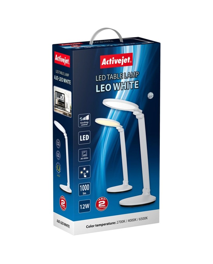 Lampada da scrivania Activejet AJE-LEO Bianco 1000 Lm 12 W Lampada da scrivania Activejet AJE-LEO Bianco 1000 Lm 12 W