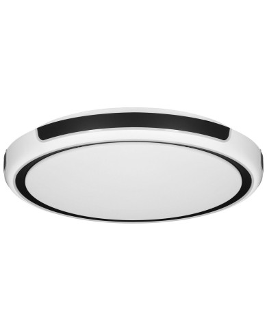 Lampadario Activejet AJE-GIOVANNI 40W Bianco Nero 80 (4000 K)