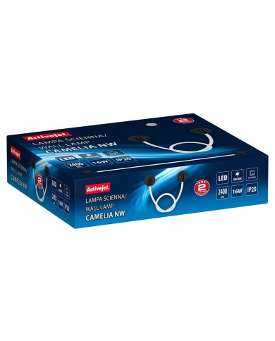 Applique da Parete Activejet AJE-CAMELIA NW 2400 Lm 16 W (4000 K)