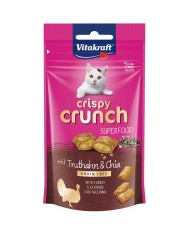 Spuntino per Cat Vitakraft CRISPY CRUNCH Tacchino 60 g