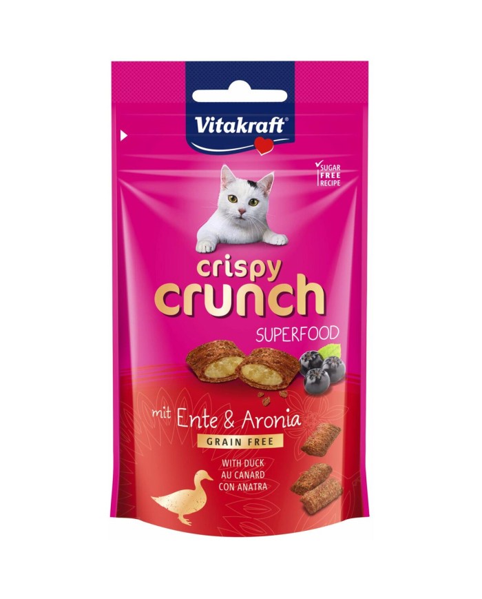 Spuntino per Cat Vitakraft CRISPY CRUNCH 60 g