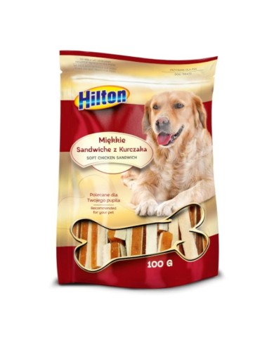 Snack per Cani Hilton Chicken Pollo 100 g Snack per Cani Hilton Chicken Pollo 100 g