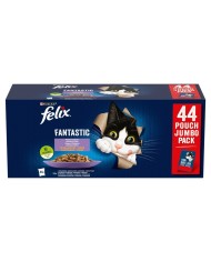 Cibo per gatti Purina Felix Fantastic Carne di manzo e vitello