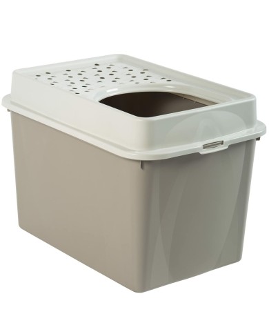 Lettiera per Gatti Rotho BERTY 57 x 40 x 33 cm Beige Plastica