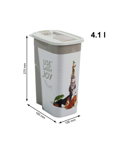 Ciotola per gatti Rotho Beige Plastica