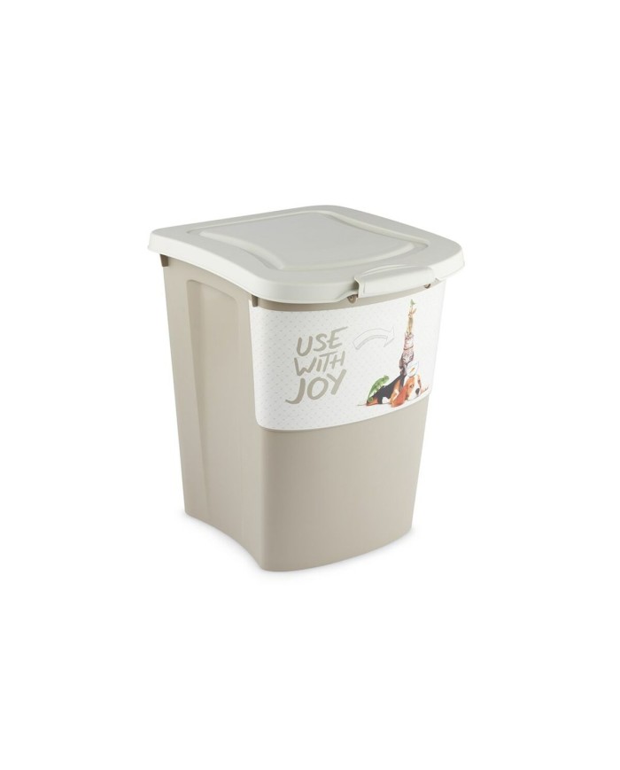 Secchio contenitore Rotho Beige Plastica Secchio contenitore Rotho Beige Plastica