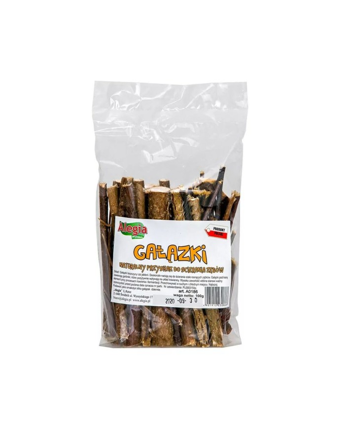 Snacks Alegia Twigs for rodents 100 g Snacks Alegia Twigs for rodents 100 g