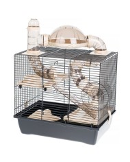 Gabbia INTER-ZOO Rocky + Terrace Metallo Plastica Gabbia INTER-ZOO Rocky + Terrace Metallo Plastica