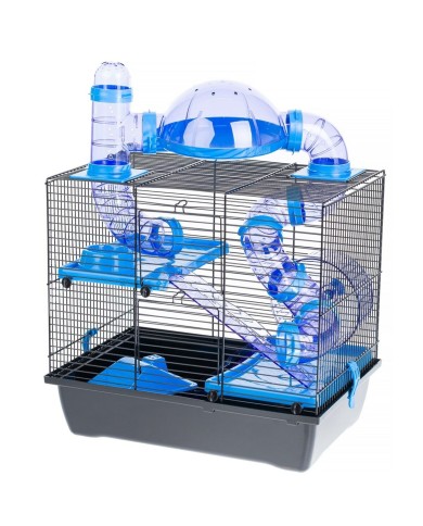 Gabbia INTER-ZOO G306ACTB Metallo Plastica