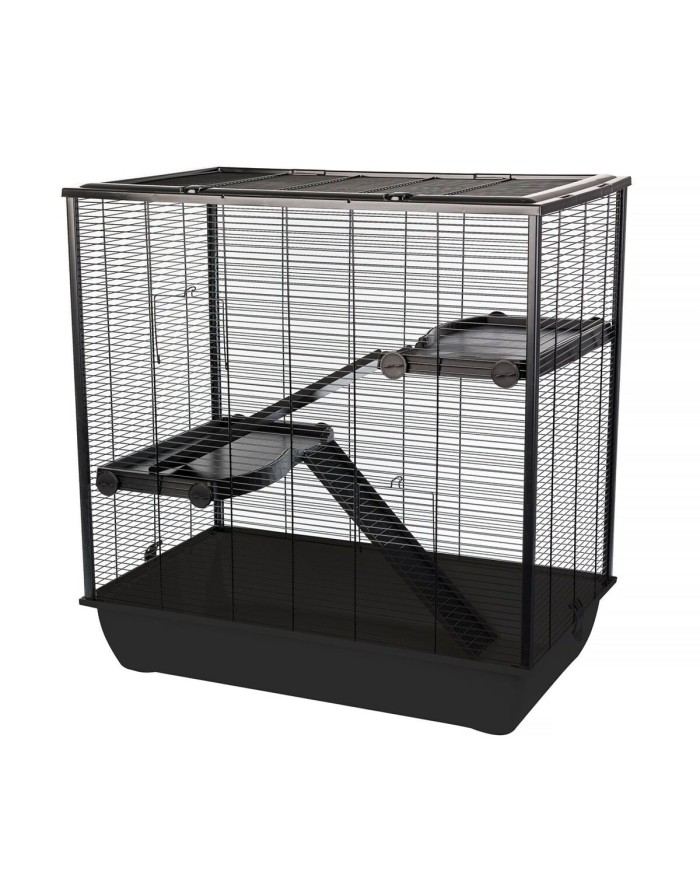 Gabbia INTER-ZOO G306ACTB Metallo Plastica 80 x 80 x 48 cm