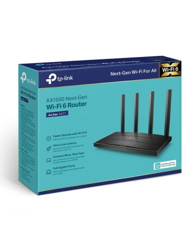 Router TP-Link Archer AX17 Nero Ethernet LAN Wi-Fi