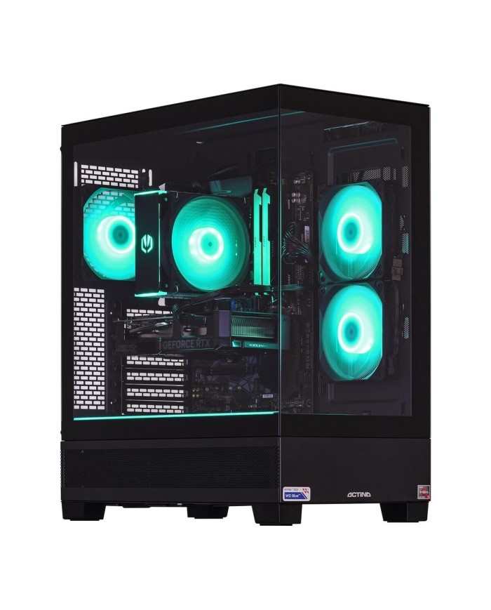 PC da Tavolo Actina KOMACNGIP0017 AMD Ryzen 5 5600X 32 GB RAM 1 TB SSD Nvidia Geforce RTX 4060 PC da Tavolo Actina KOMACNGIP0017 AMD Ryzen 5 5600X 32 GB RAM 1 TB SSD Nvidia Geforce RTX 4060