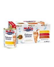Cibo per gatti Butcher's Delicious Dinners Pesce 40 x 100 g