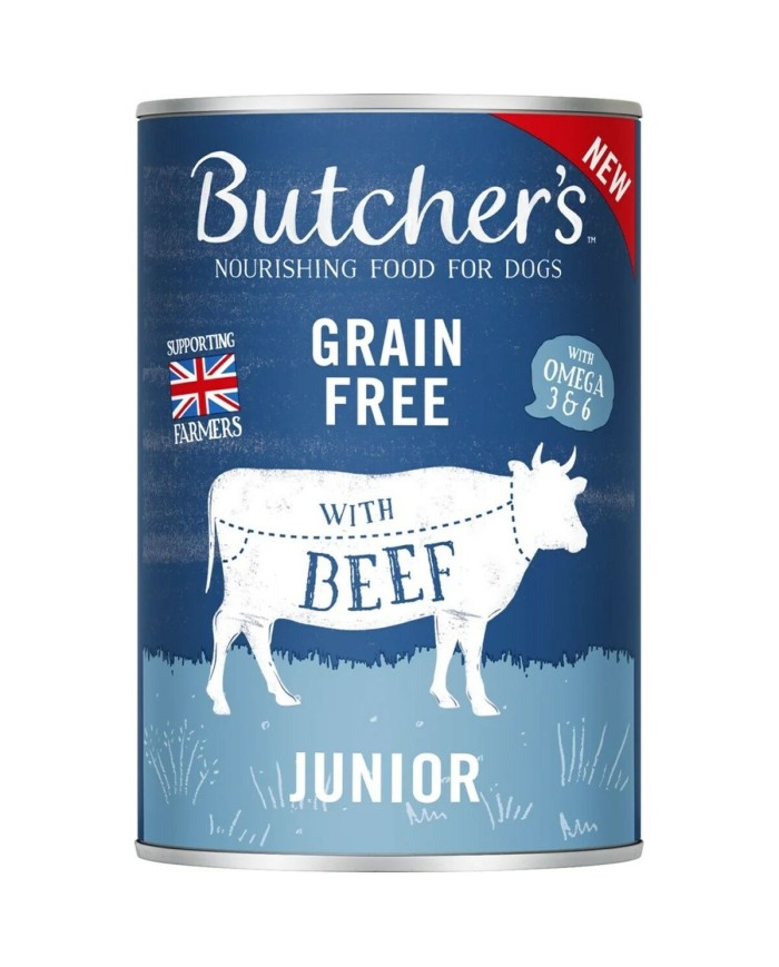 Cibo umido Butcher's Original Junior Mega pack mix Pollo 6 x 400 g Cibo umido Butcher's Original Junior Mega pack mix Pollo 6 x 400 g