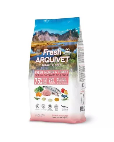 mangime Arquivet Salmon fresco con pavo Salmone 2,5 kg