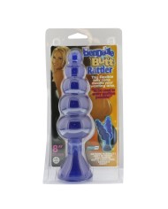 Plug Anale NMC BENDABLE BUTT RATTLER Azzurro