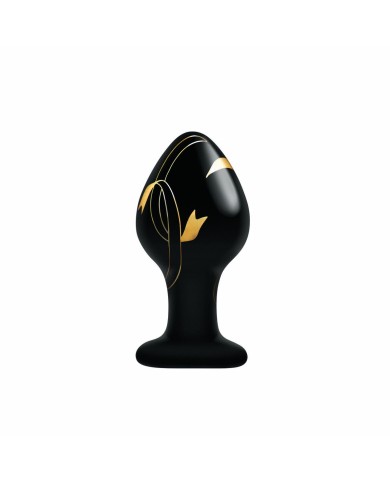 Plug Anale Secret Kisses Nero (8,9 cm) Plug Anale Secret Kisses Nero (8,9 cm)