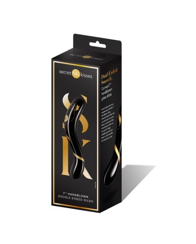 Masturbatore Doppia Penetrazione Secret Kisses Nero